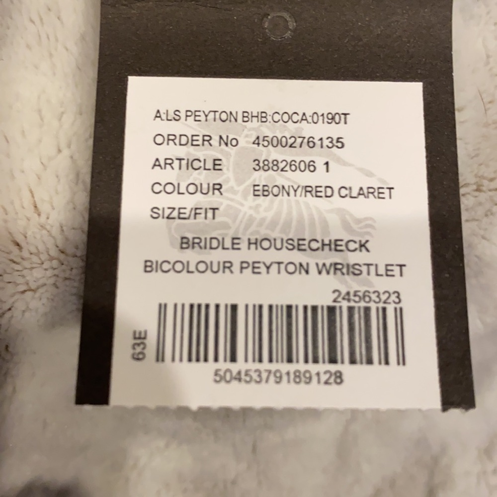 Burberry Burgundy and Brown Crossbody Bag - Picture 7 of 10